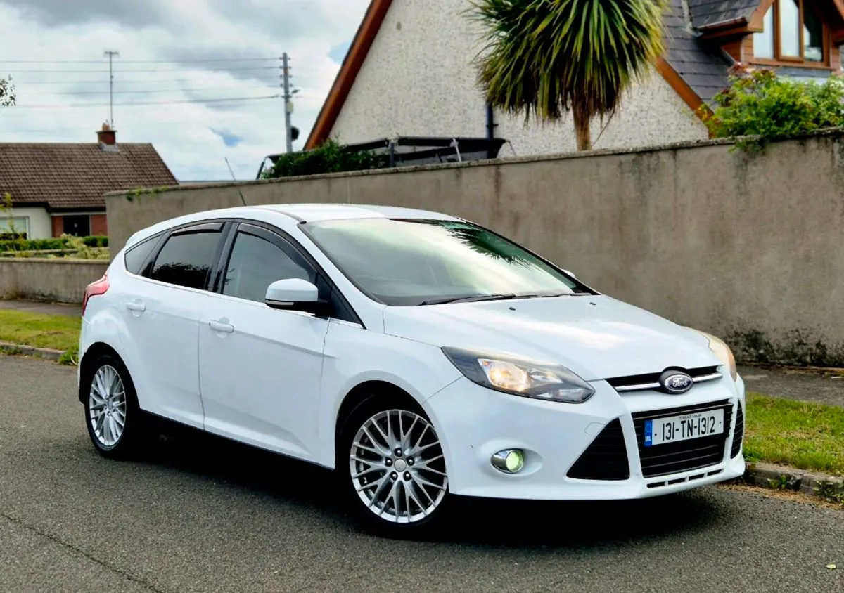 2013 FORD FOCUS ZETEC 1.6 TDCI TAX & TESTED 06/26 - Image 1