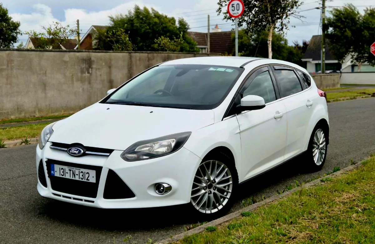2013 FORD FOCUS ZETEC 1.6 TDCI TAX & TESTED 06/26 - Image 2