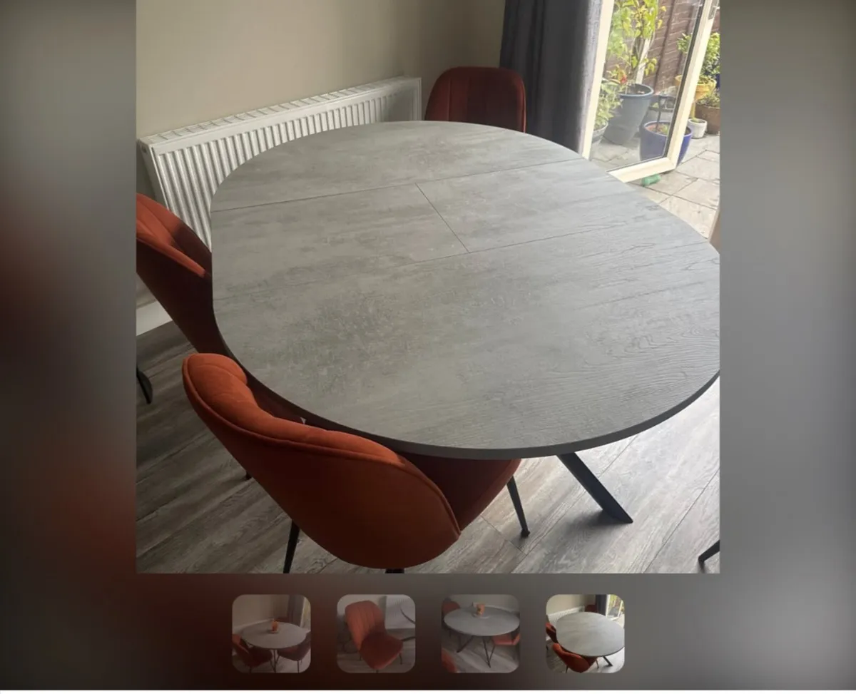 Kitchen Table and 4 Chairs - Image 3