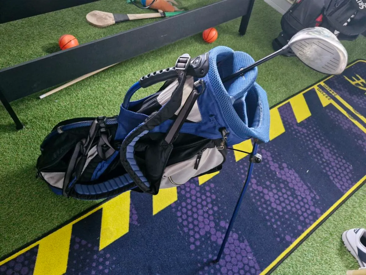 Golf bag and driver - Image 1