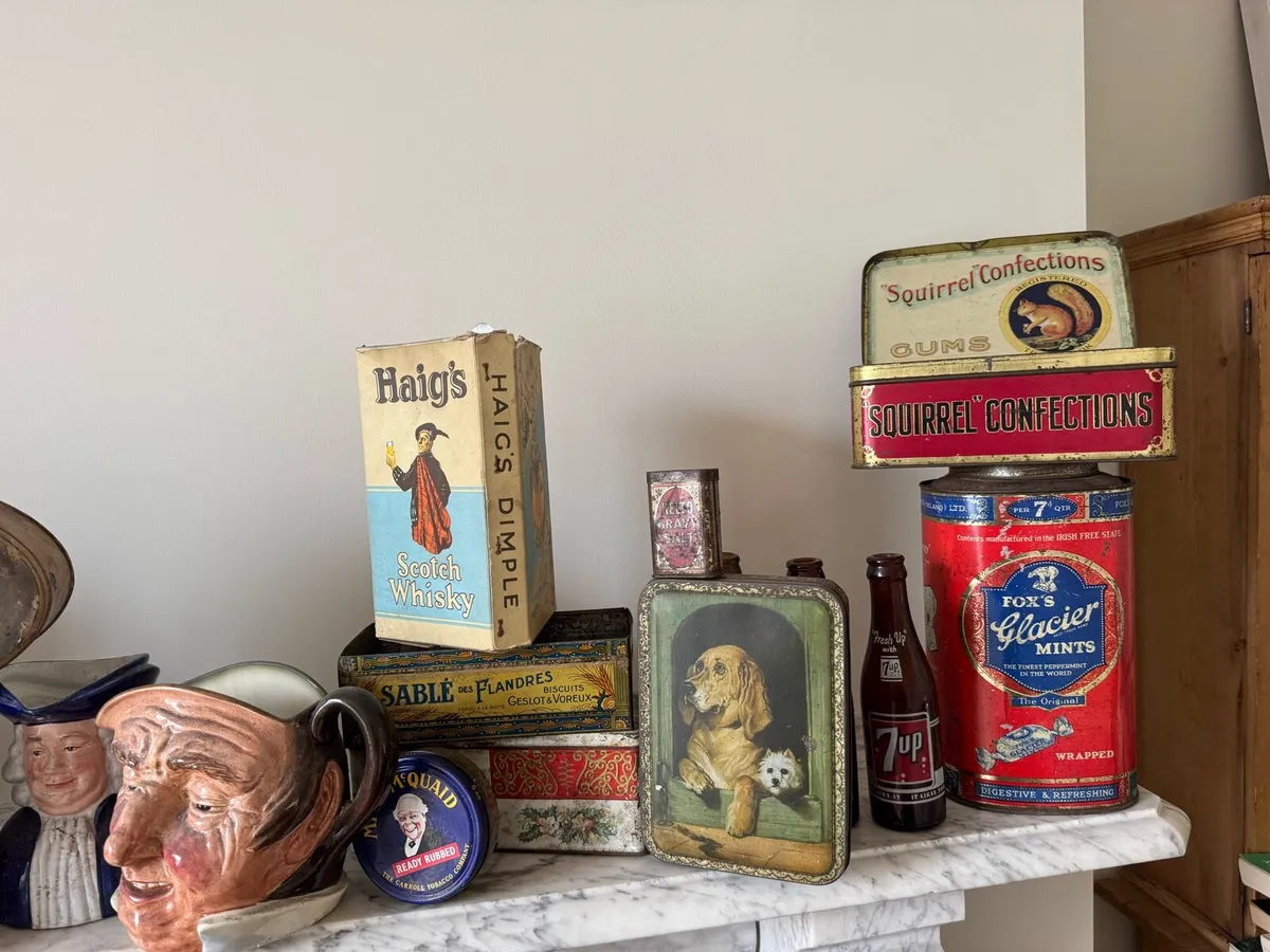 Vintage advertising tins lot - Image 2
