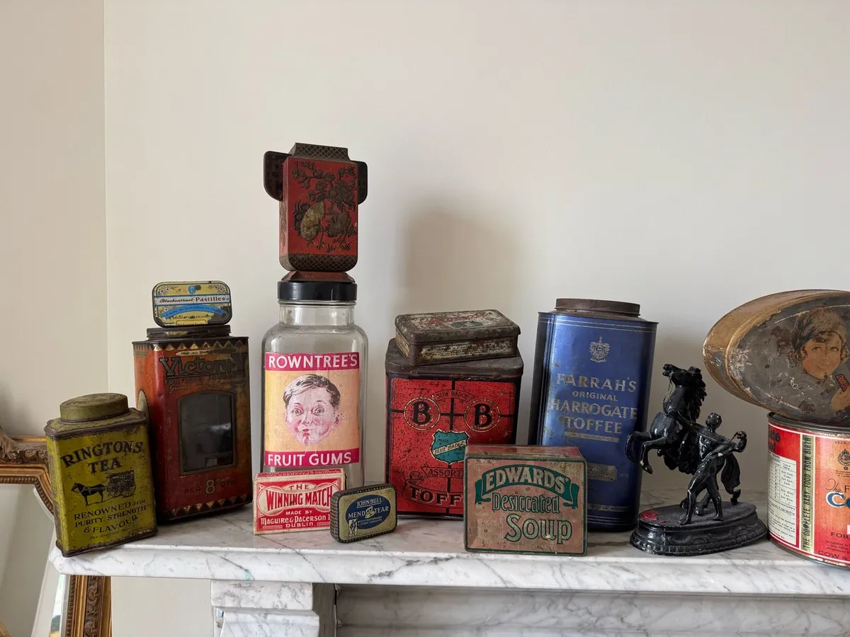 Vintage advertising tins lot - Image 4