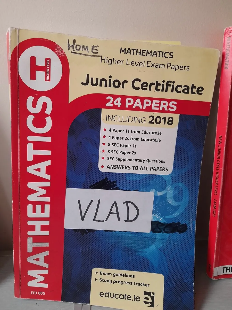 Junior cert maths higher level text book