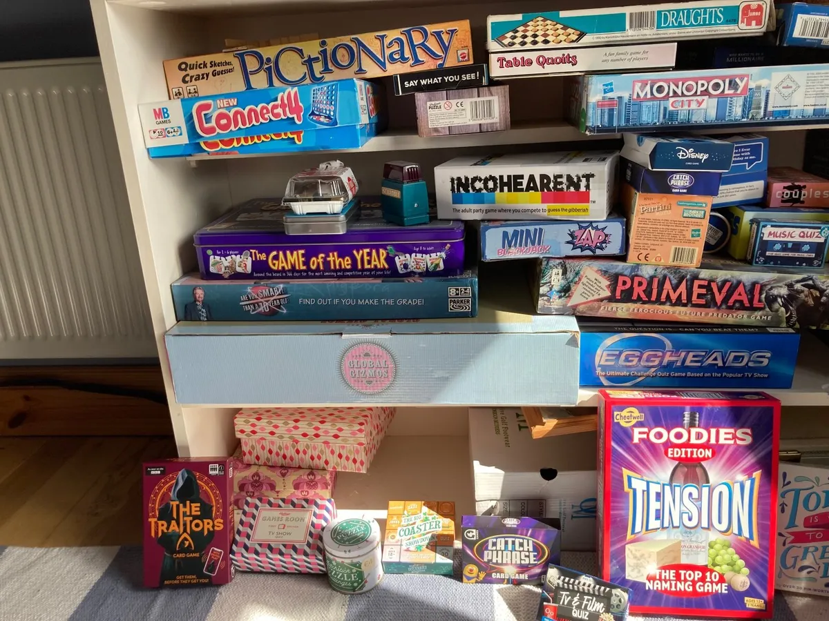 Selection of board games as new, some not even ope - Image 2