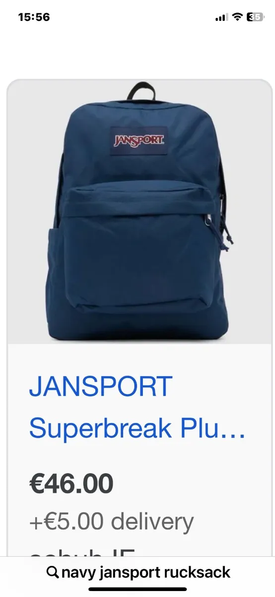 Rucksack / Schoolbag / + plane under seat size