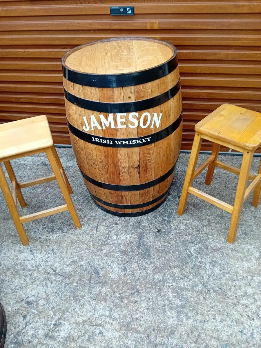 Wooden Stools - Image 1