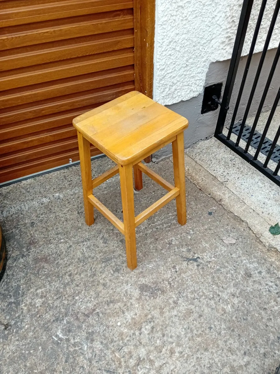 Wooden Stools - Image 2