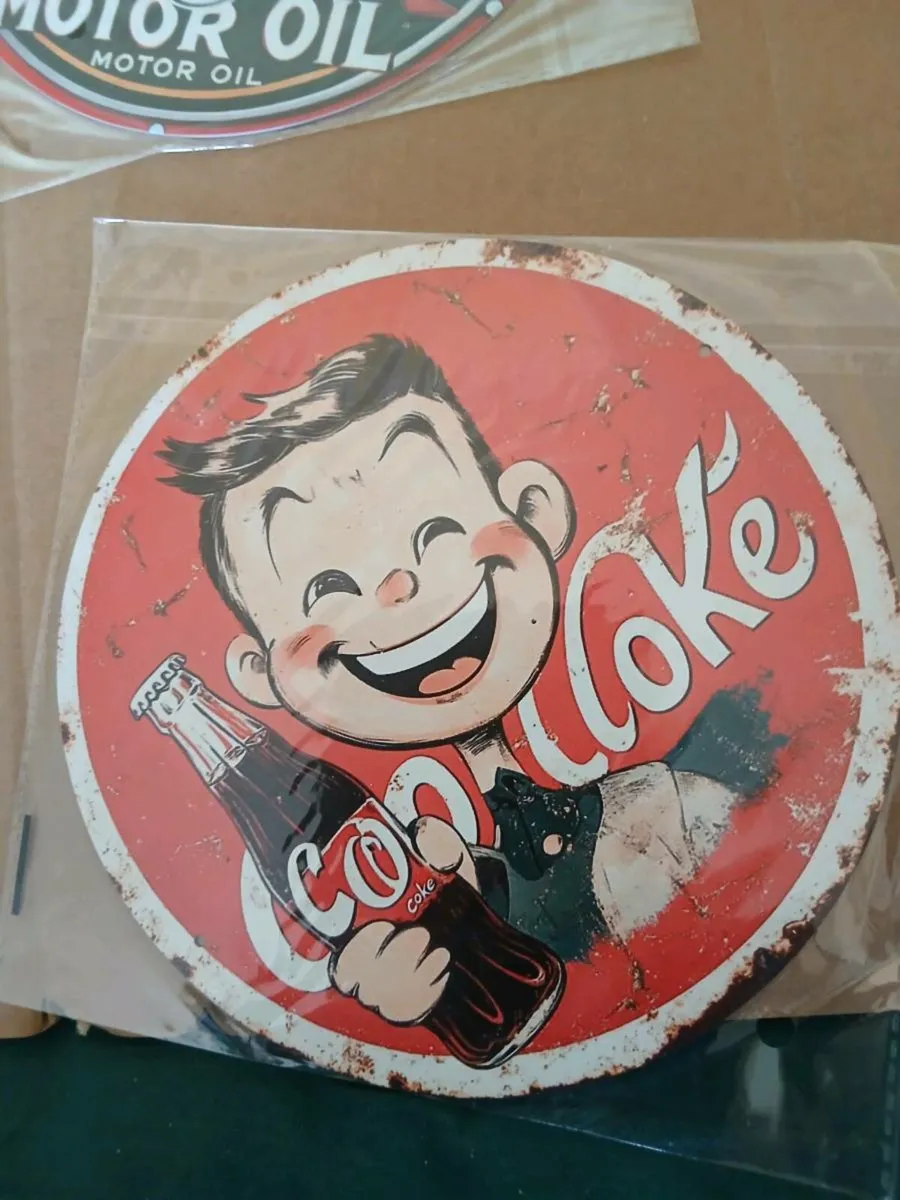VINTAGE  TIN SIGNS - Image 2