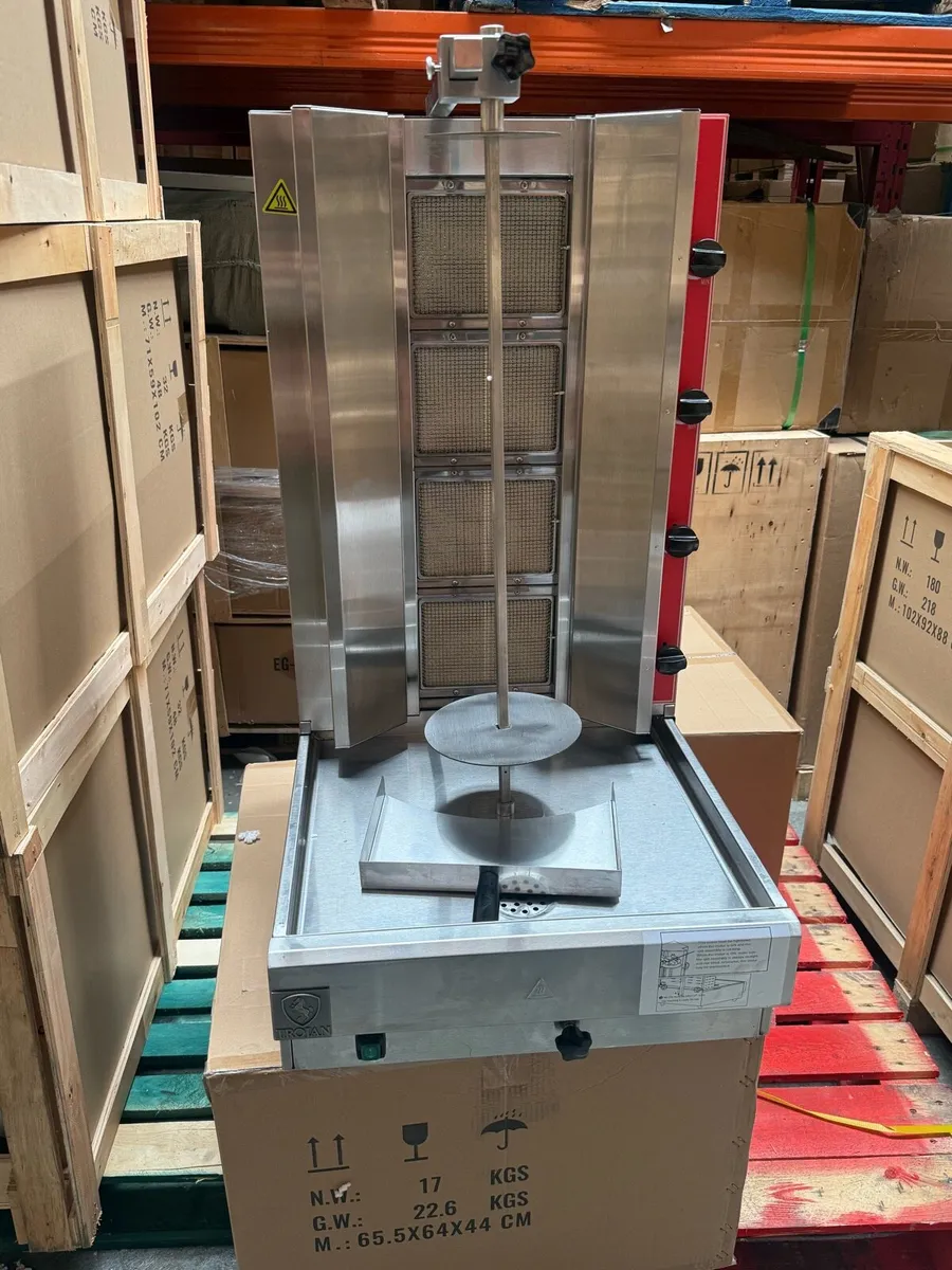 Trojan four Burner kebab machine