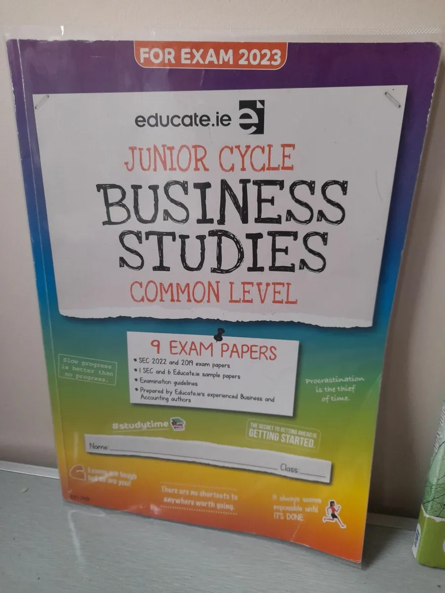 Junior cycle business studies text book