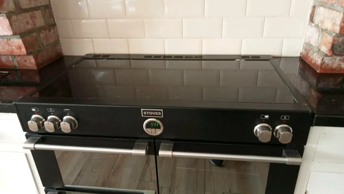 STOVES 100cm all electric range cooker - Image 3