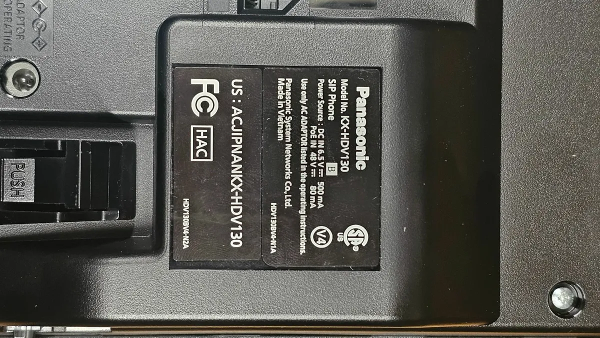 Panasonic VOIP Phones - Image 2