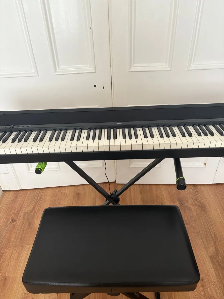 Korg B2 Black Digital Piano - Image 1