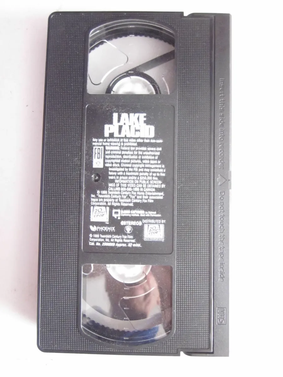 Lake Placid VHS Tape - Image 3