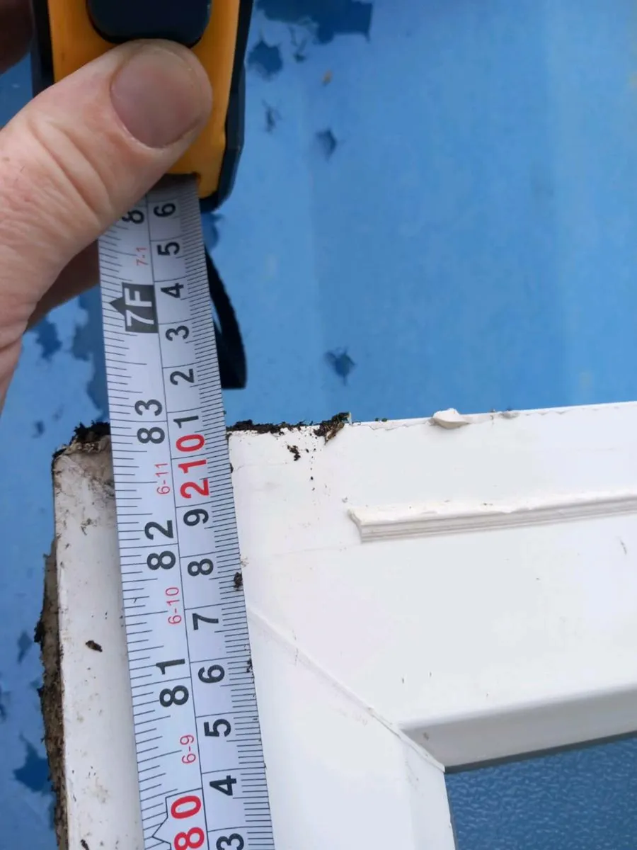 Pvc door and frame two keys - Image 3