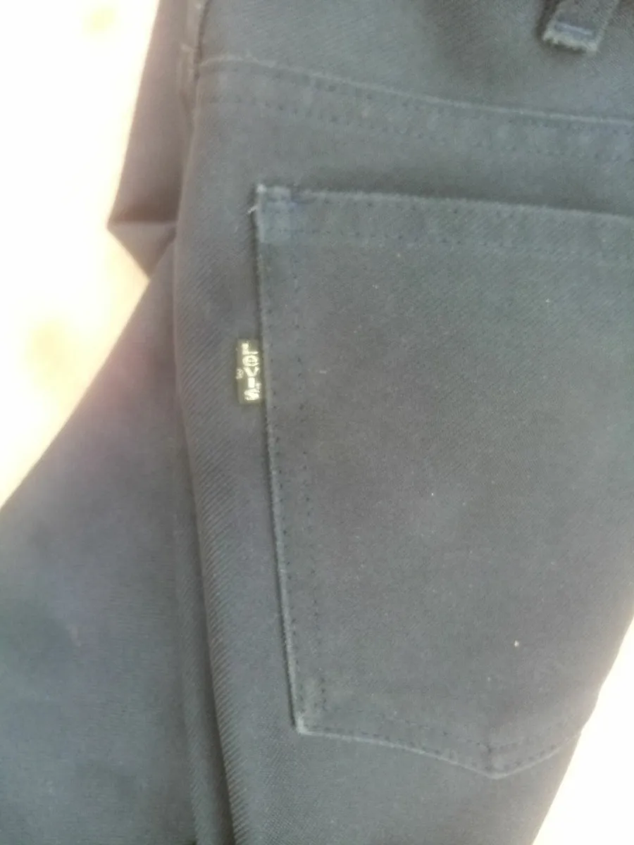 Levis Gold/Black Label Trousers (rare) - Image 2