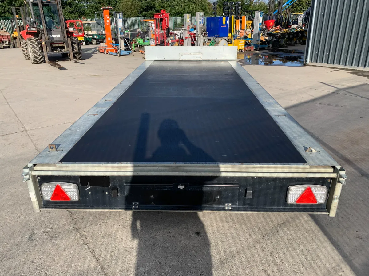 2022 NUGENT TRI AXLE 16FT FLAT TRAILER FOR AUCTION - Image 4
