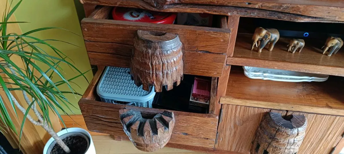 Thai Wooden Cabinet - Image 2