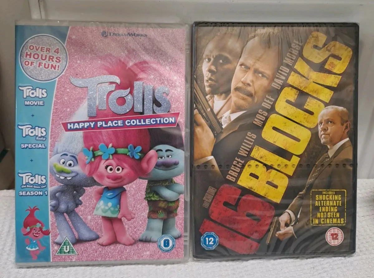 Dvds incl A-Team and Trolls - Image 3