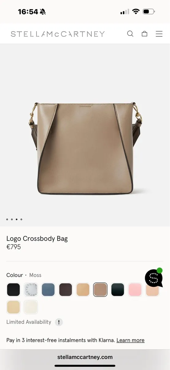 Stella MCCartney logo crossbody bag RRP €795 - Image 2
