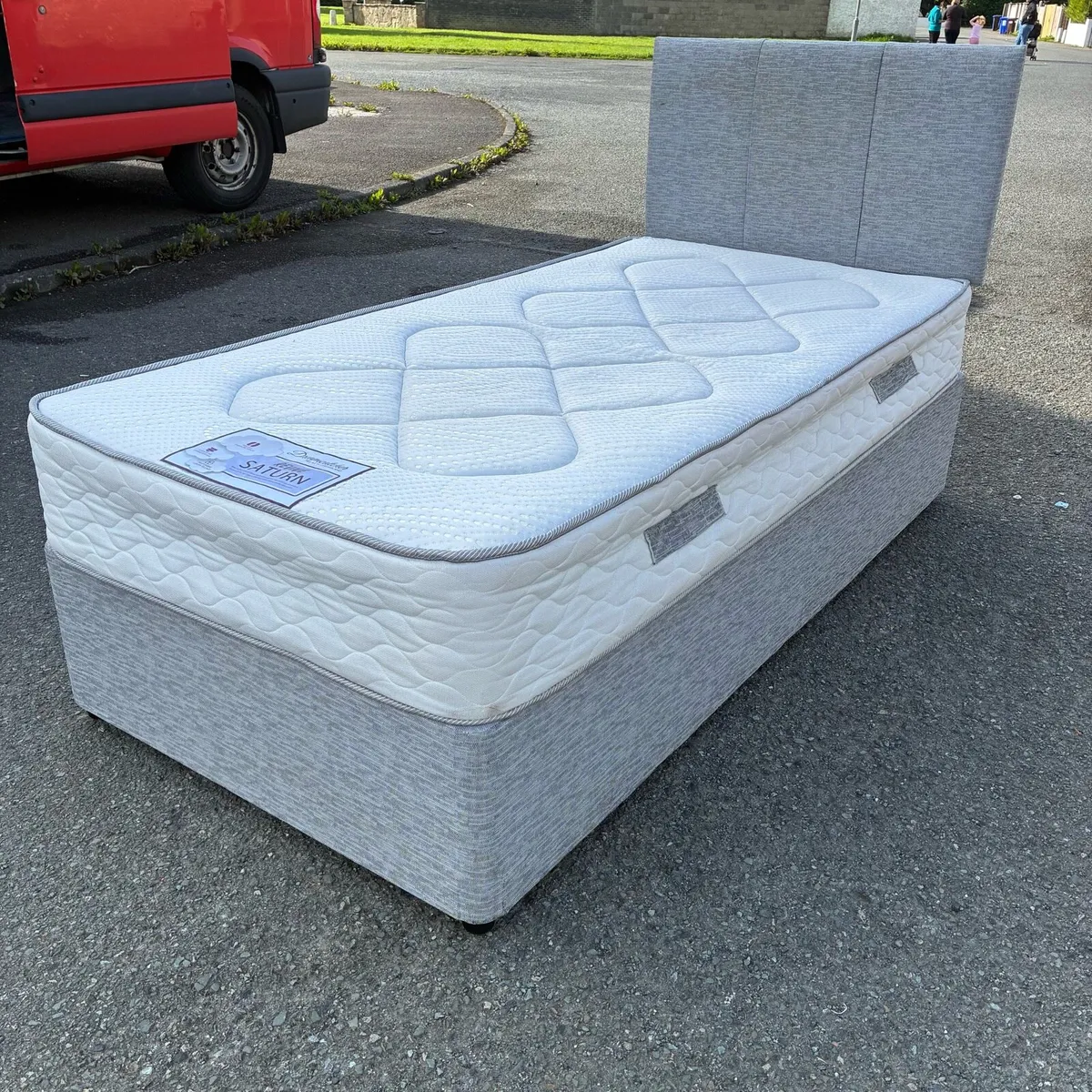 Grey Single Bed - Image 2