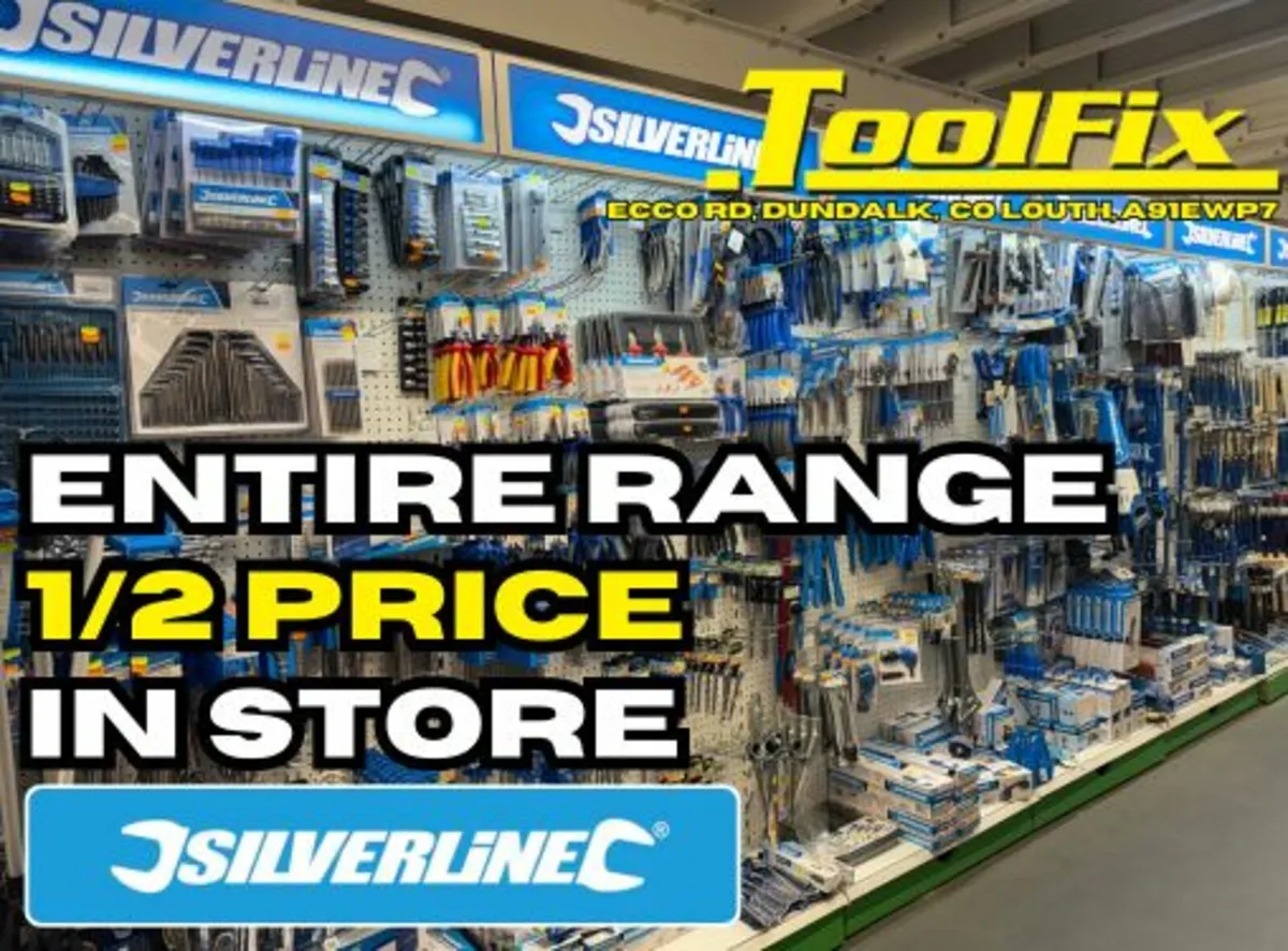 1/2 Price on Entire Silverline Range in store