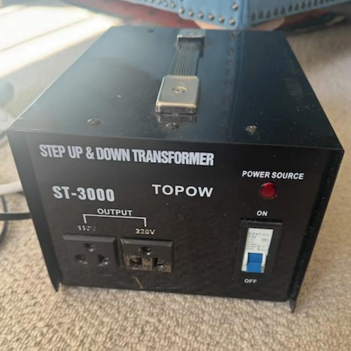 3000W Step Up & Down Voltage Transformer - Image 1