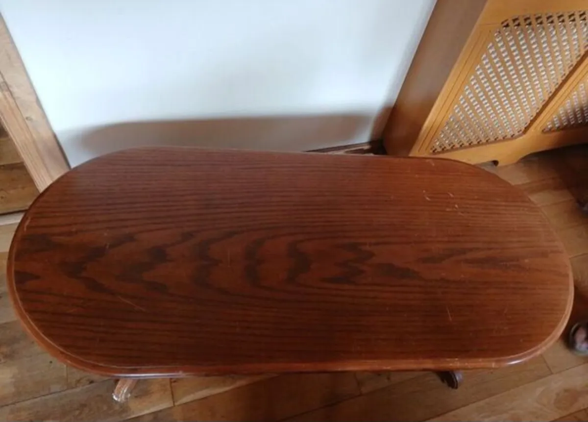 Wooden coffee table - Image 1