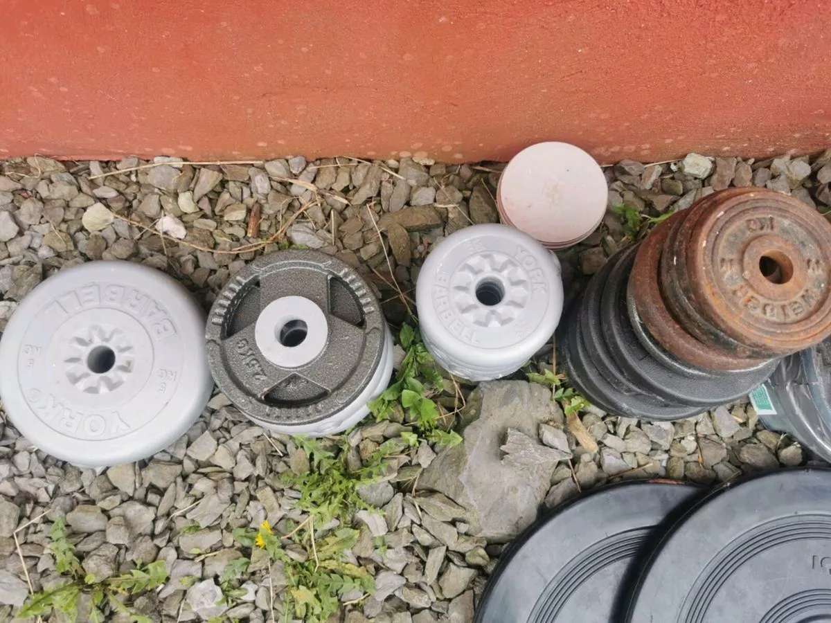 2x RS pro bench. selection of weights free. - Image 2