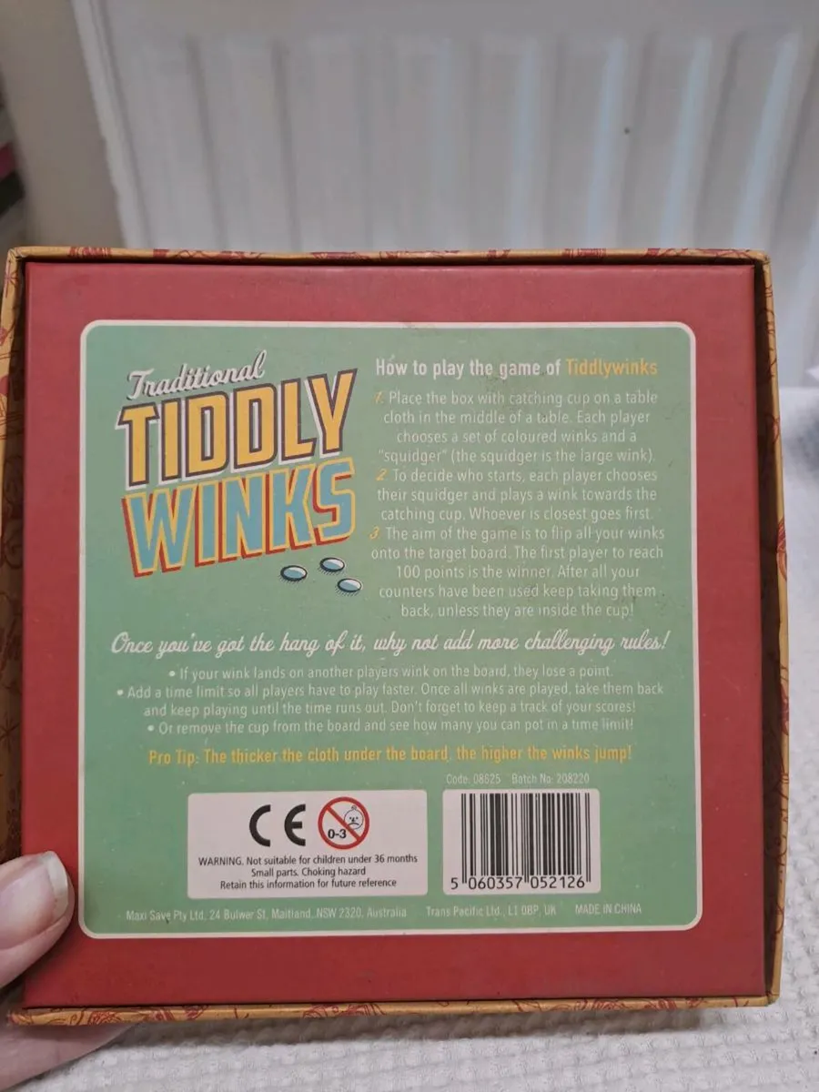Vintage Traditional Tiddly Winks game - Image 3