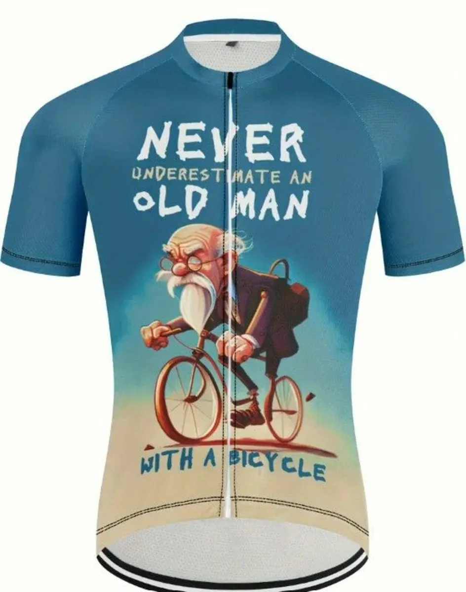 Funny Men's Cycling Jersey 2pcs Set - Image 3
