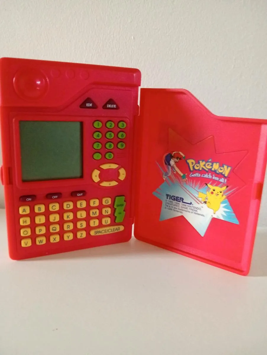 Vintage Pokemon Pokedex-1998 Tiger - Image 2