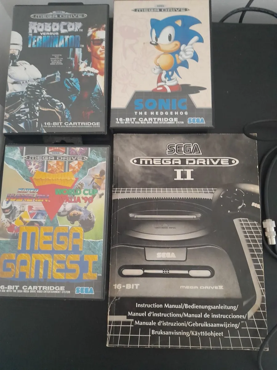 Retro Sega Megadrive 2 Console made in 80s - Image 4