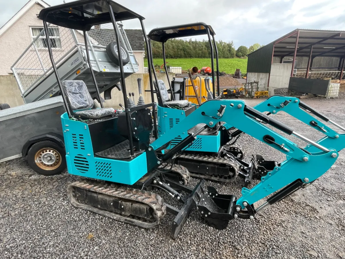 New jpc 1 ton mini diggers