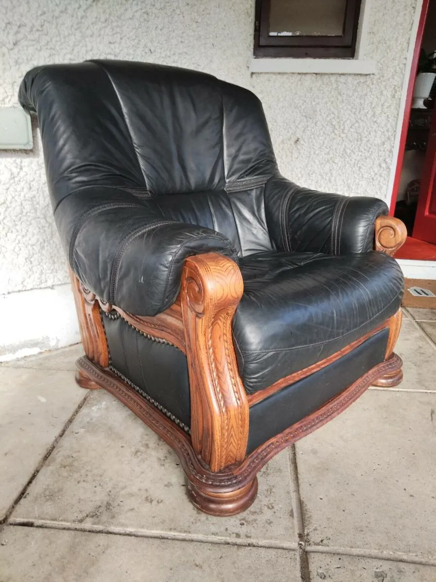 Oak Armchair - Image 2