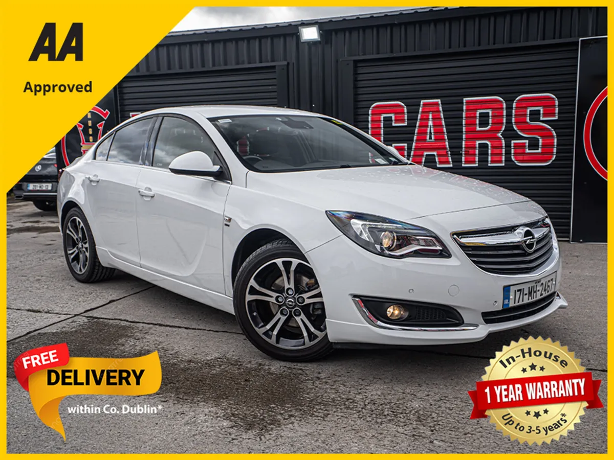 2017 Insignia 1.4 SRi/41k kms/FSH/1 Owner/1yr warr - Image 1