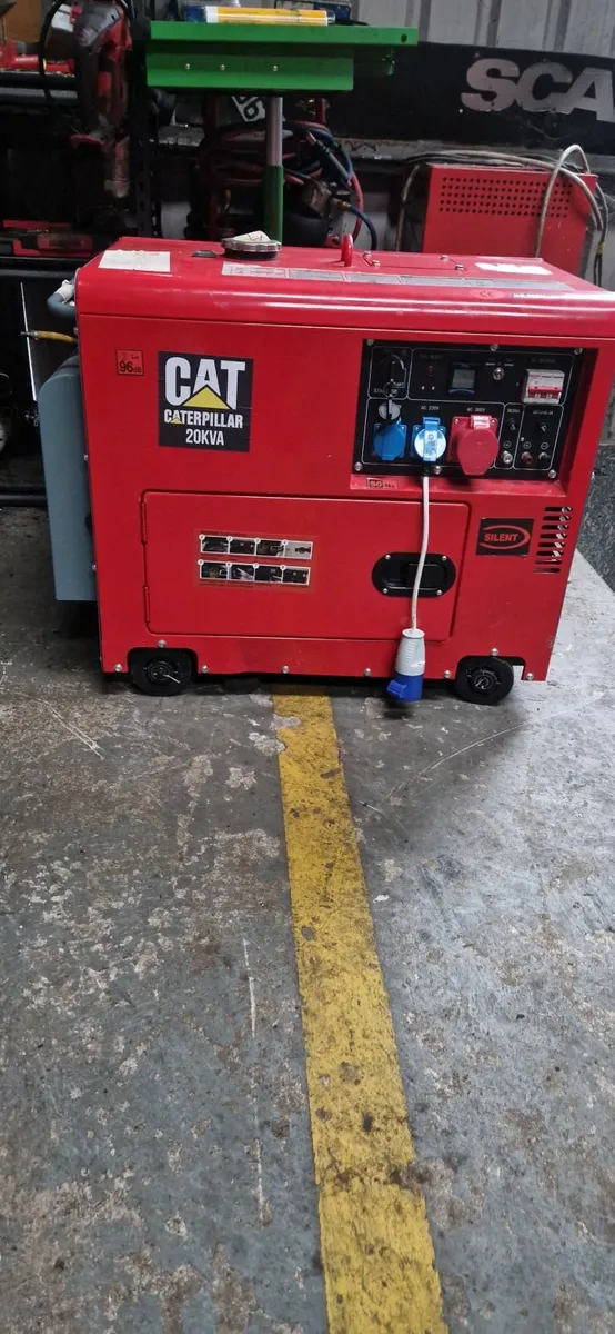 generator cat 20 kw to run house - Image 1