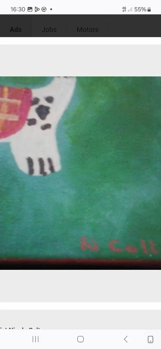 Original painting by dublin based ar Nicola Colton - Image 2