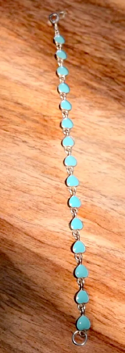 Heavy turquoise bracelet - Image 1