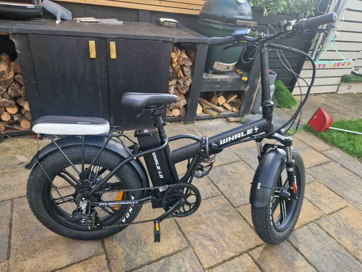 Whale foldable Electric bike priced to sell - Image 1