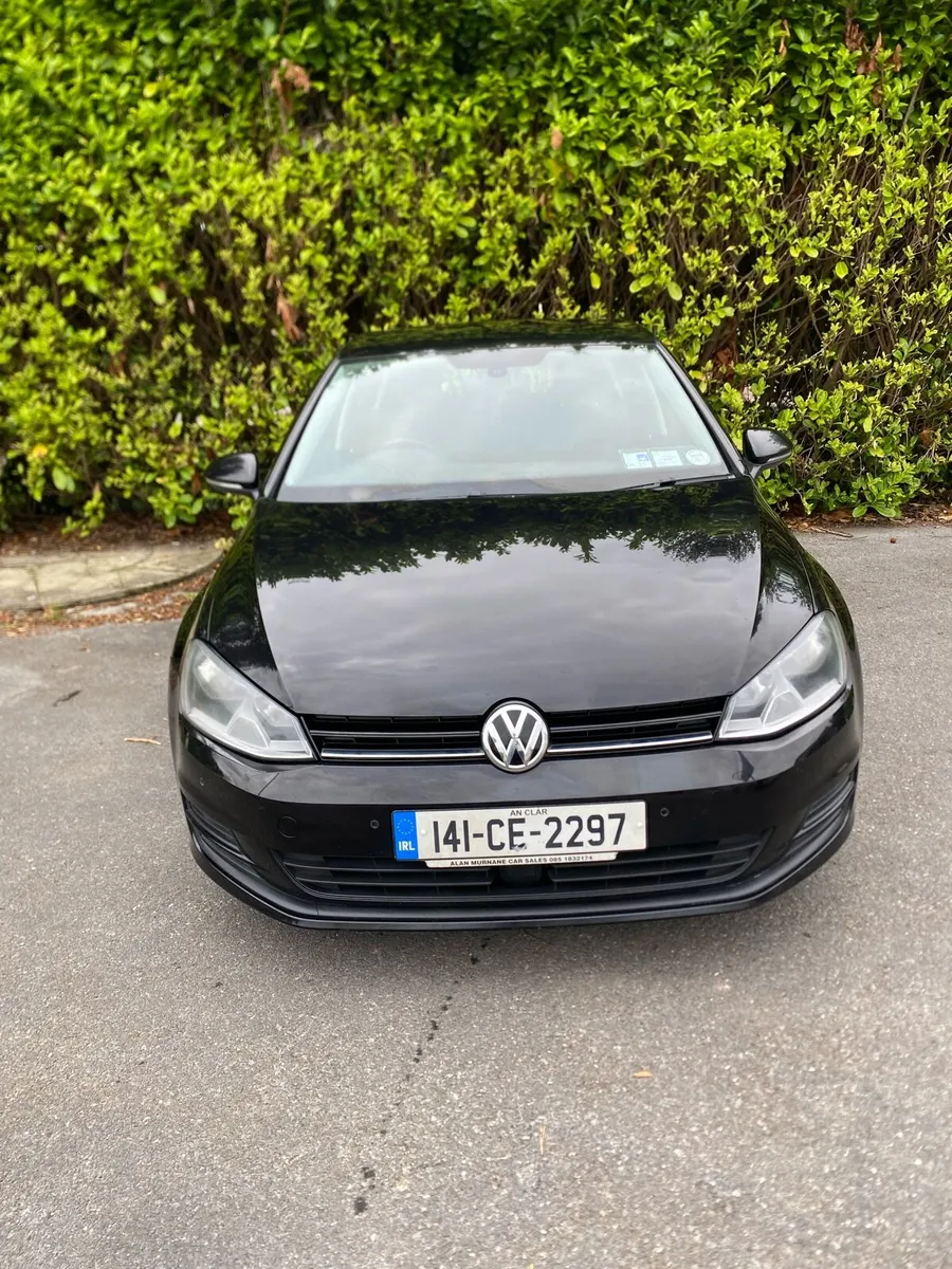 VW golf black 1.6 tdi New NCT - Image 1