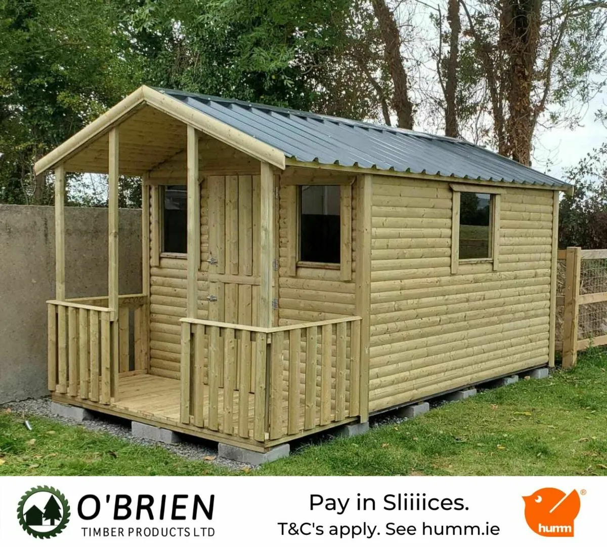 Wooden Garden Summerhouses For Sale - Image 3