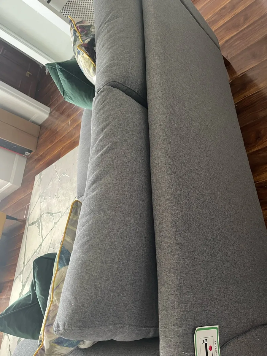 Grey 2 Seater sofa - Image 3