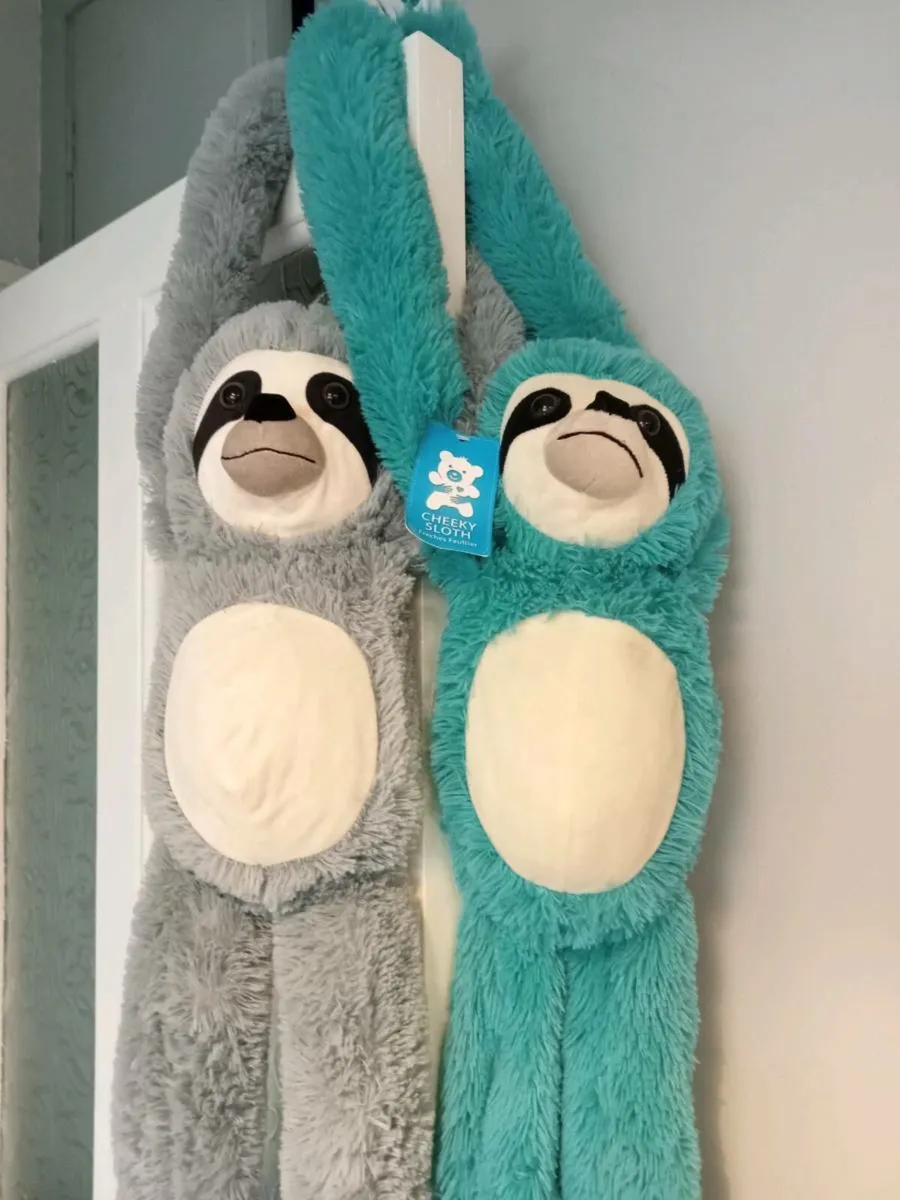 Sloths x 2 soft toys - Image 2