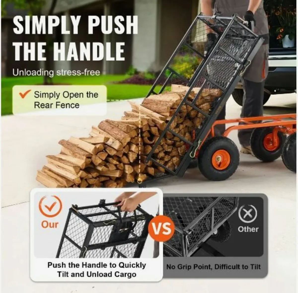 Garden Dump Cart - Image 3