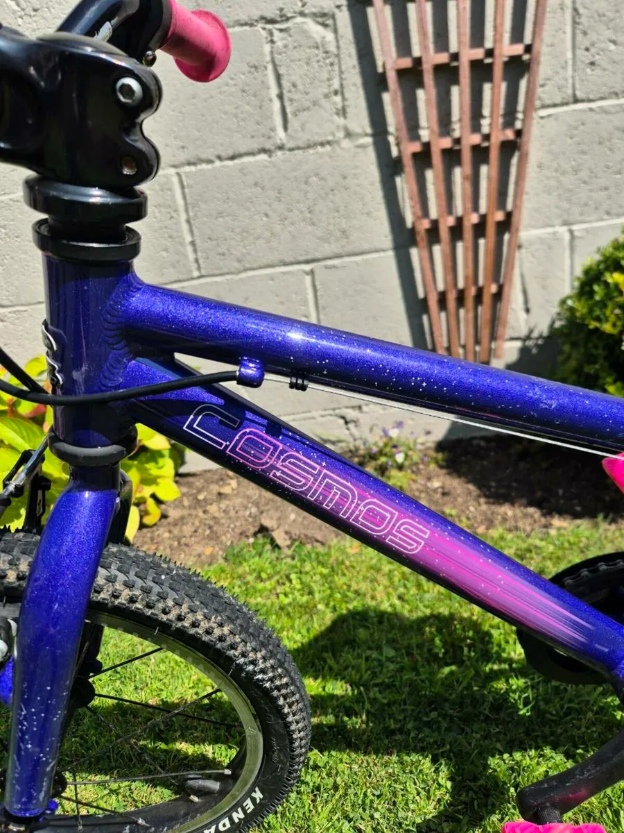 Kids Carrera 16 inch Purple Aluminium Bike - Image 4
