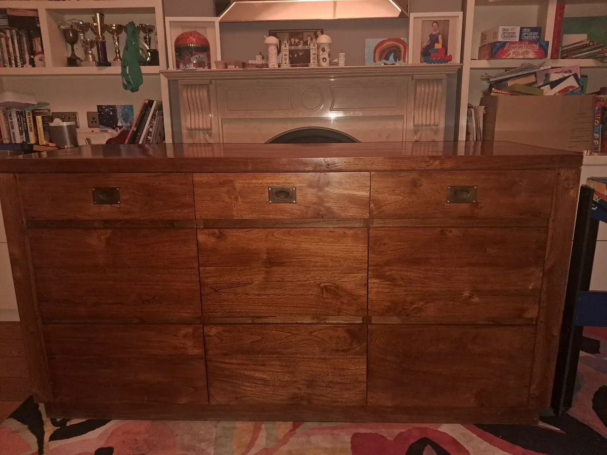 Stunning Balinese Hardwood Sideboard - Image 1