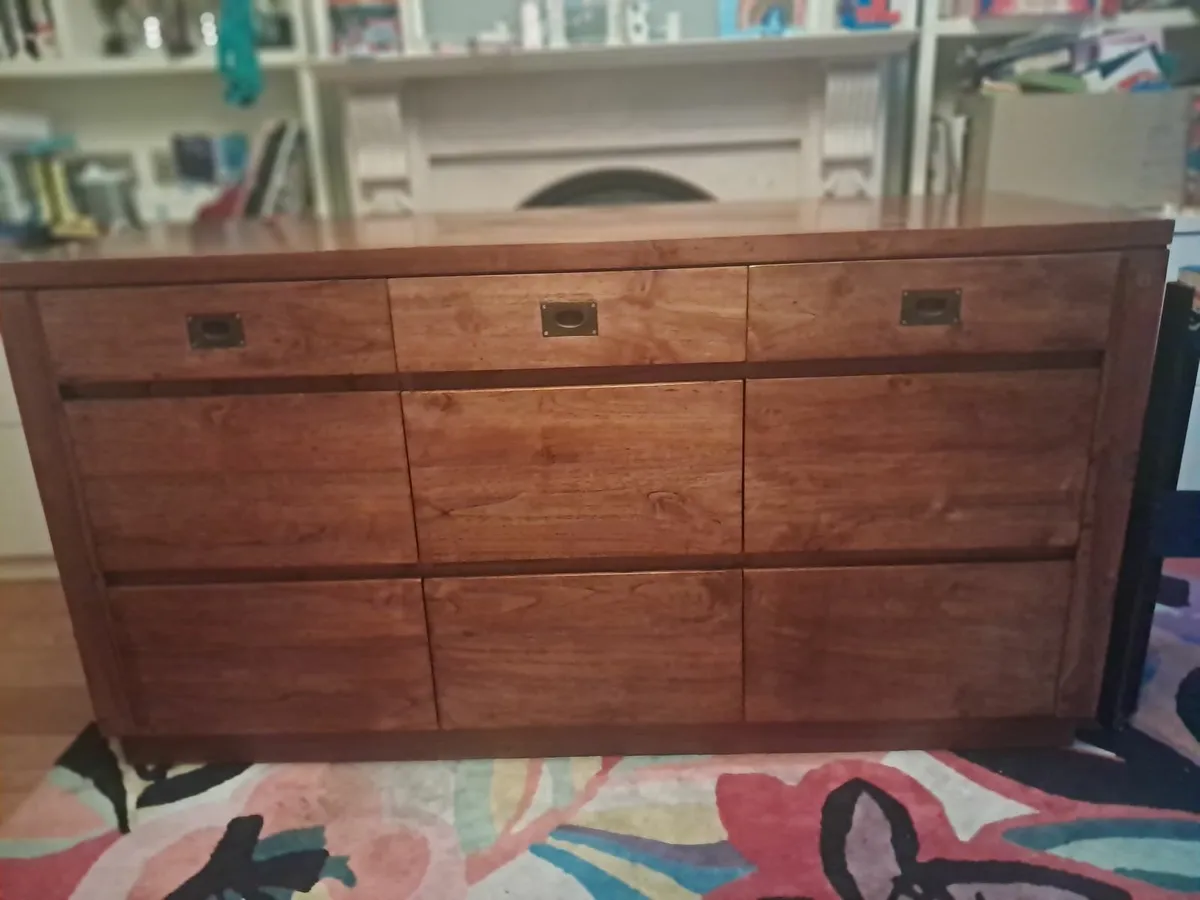 Stunning Balinese Hardwood Sideboard - Image 2