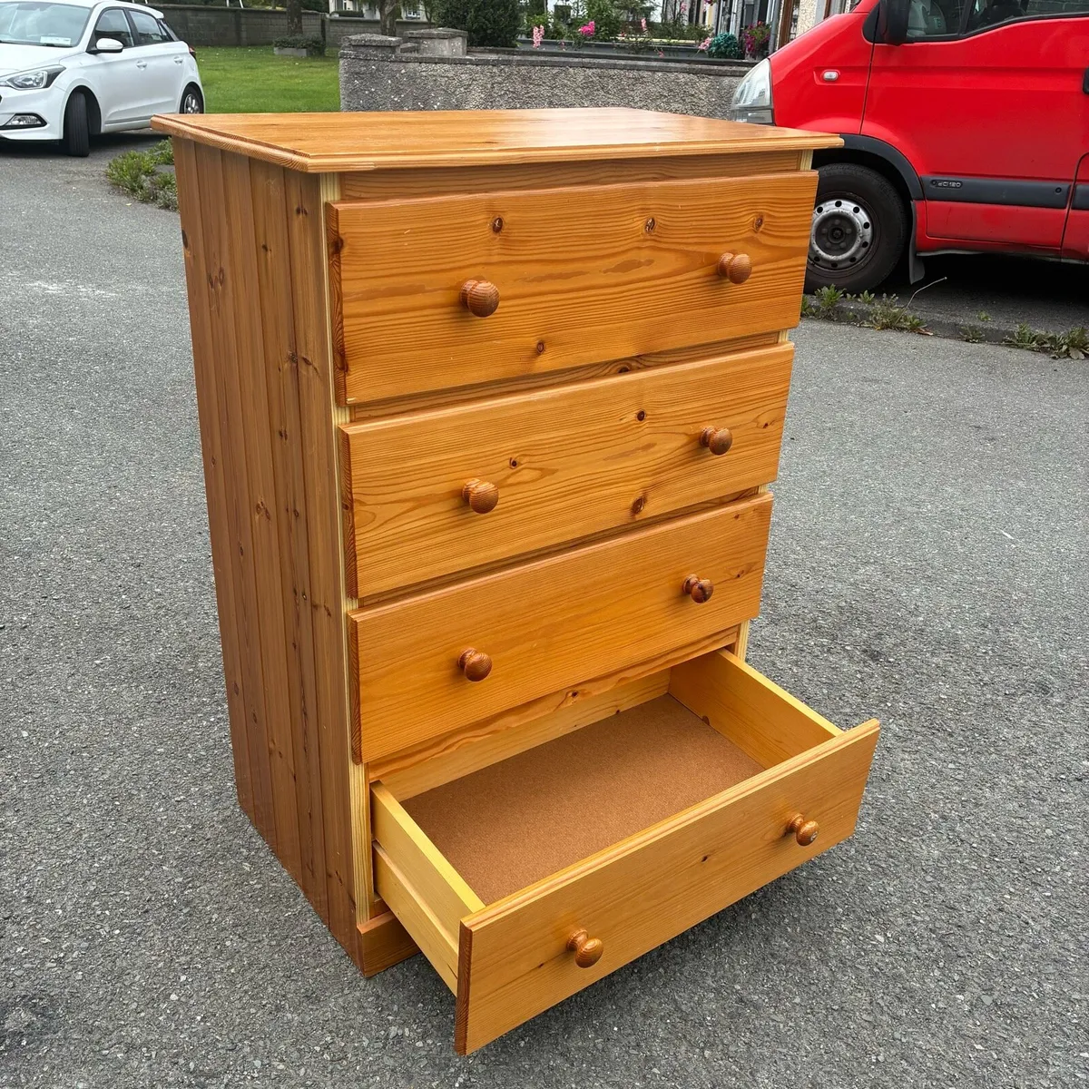 Solid Pine Chest of Drawers - Image 2