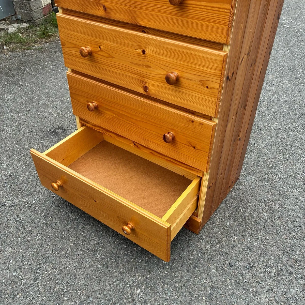 Solid Pine Chest of Drawers - Image 3